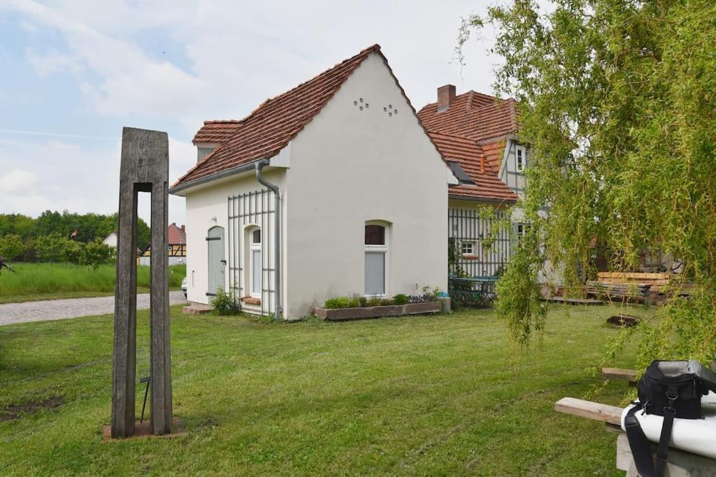 Forsthaus Lelkendorf / Ferienwohnung Luaran gambar