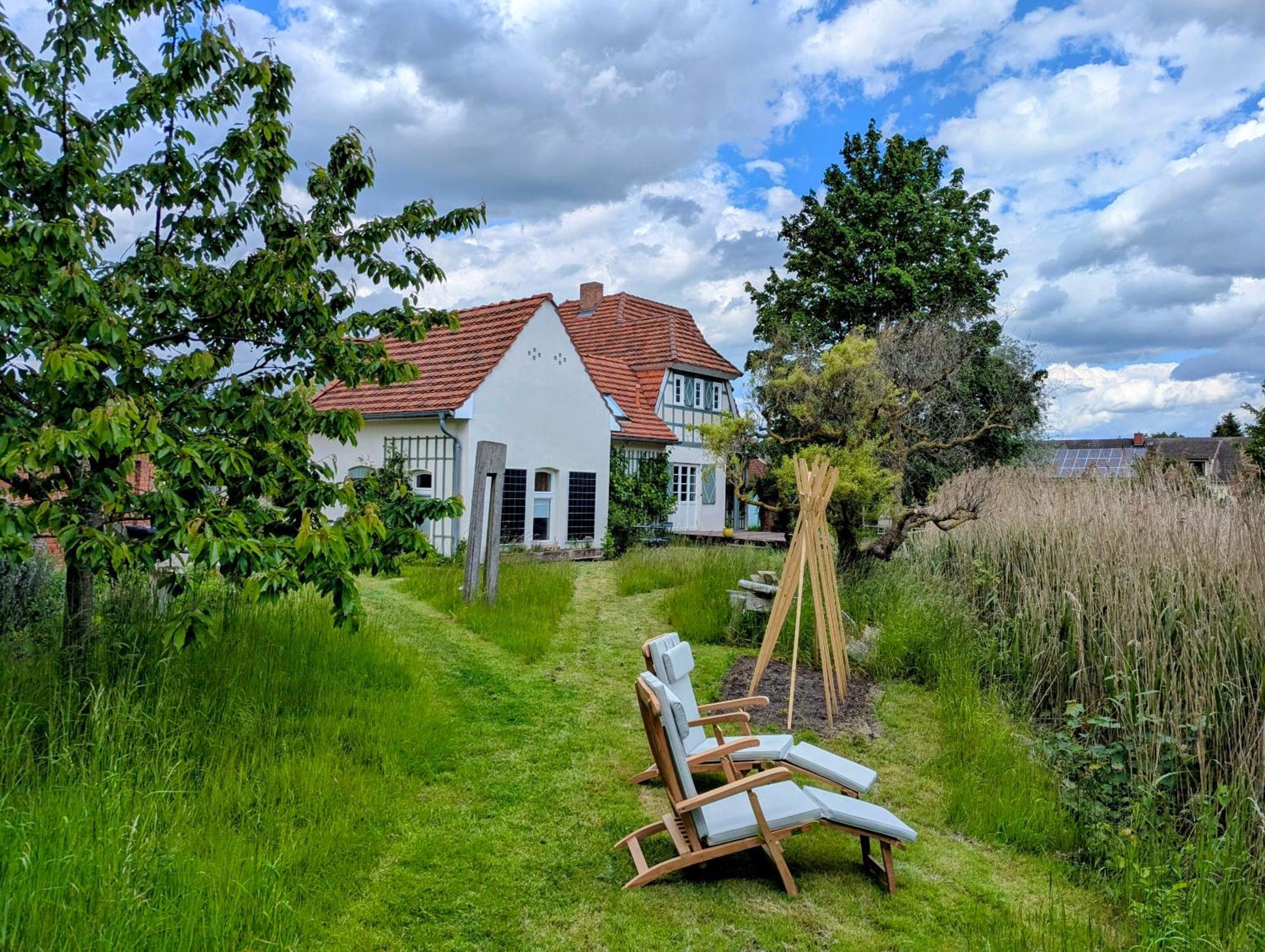 Forsthaus Lelkendorf / Ferienwohnung Luaran gambar